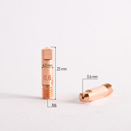 نازل CO2 چینی قلمی M6*25 - سایز 0.6