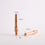 نازل CO2 چینی پاناسونیک M6*45 - سایز 1.0