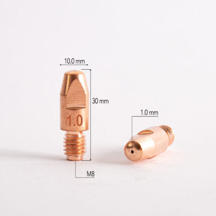 نازل CO2 چینی بزرگ M8*30 - سایز 1.0