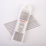 Package of ten Weldcraft 1.6mm (1/16 inch) white (WZ8) 0.8% zirconiated tungsten electrodes for TIG welding