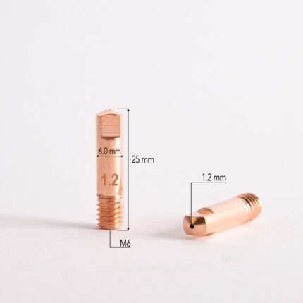 نازل CO2 چینی قلمی M6*25 - سایز 1.2