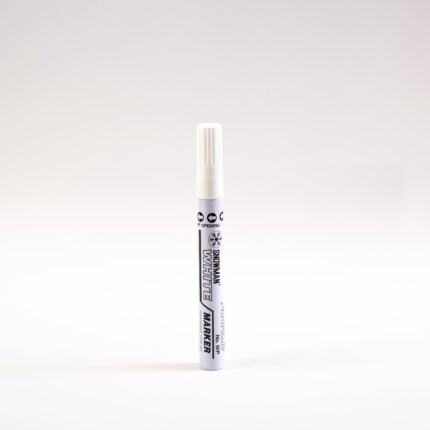 ماژیک صنعتی علامت گذار اسنومن سفید مدل Snowman White