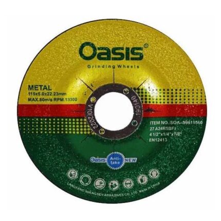 صفحه مینی ساب آهن اوسیس (oasis) سایز 6*115 میلی متری