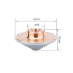 نازل برش لیزر تک لایه (Single) مدل D32 سایز 3.5