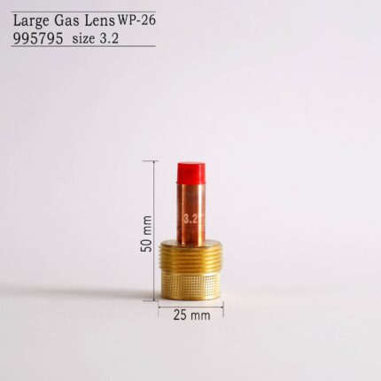 گاز لنز آرگون لارج چینی مدل WP-17 | 18 | 26 - سایز 3.2